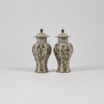 1156 4185 VASES AND COVERS